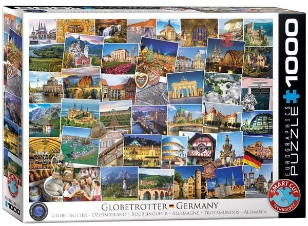Eurographics 6000-5465 - Globetrotter Deutschland , Puzzle, 1.000 Teile