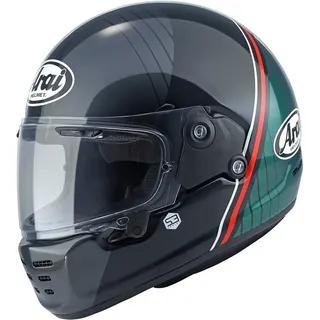 Arai Helmet Arai Concept-XE Temu Helm, - Schwarz/Grau/Grün - XS