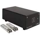 Sonnet Twin25G Thunderbolt Dual Port 25Gb Ethernet Adapter (SFP28s included) (Ethernet, Thunderbolt 3, SFP28 (2x)), Netzwerkadapter, Schwarz