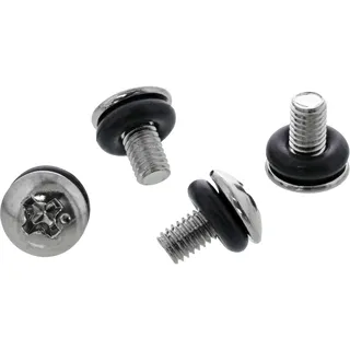 InLine Schraubenset, für Mainboard, mit Gummi Unterlegscheiben, metrisch,