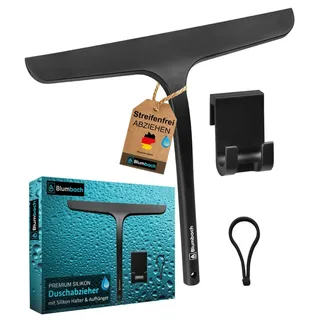 blumbach Duschabzieher 28 cm Schwarz