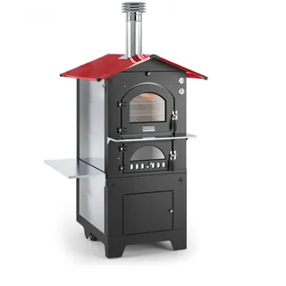 Fontana Rosso - Holzbackofen für den Außenbereich 80X45 cm