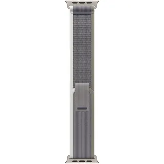 Apple Watch Ultra Trail Loop 49 mm Grün/Grau Titan Natur S/M