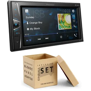 Pioneer DMH-G220BT 2 DIN Auto Radio für Volkswagen VW Caddy ab 2003 piano Canbus