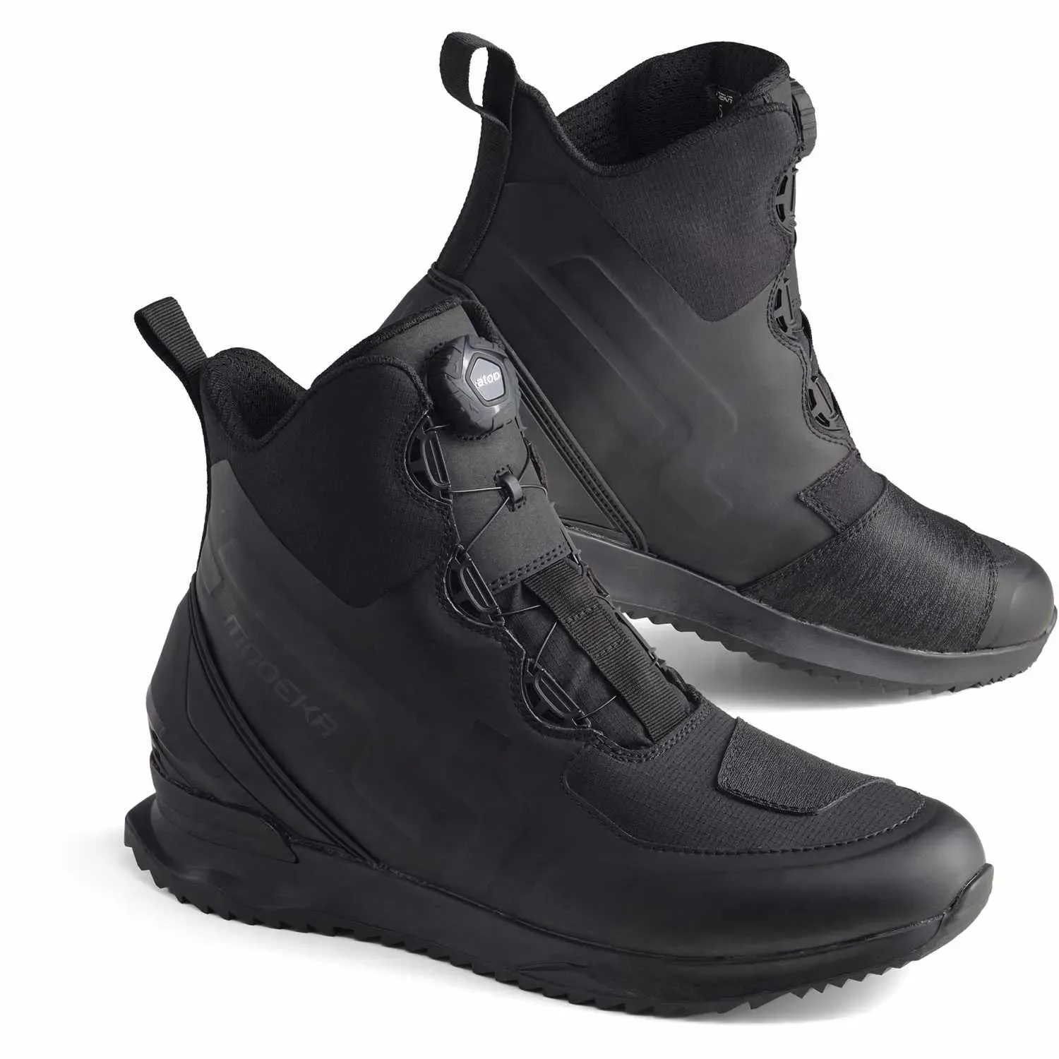 Modeka Pounce Motorradschuhe schwarz Gr. 44
