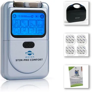 Axion STIM-PRO Comfort TENS-Gerät Elektroden grau