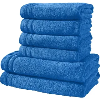 Erwin Müller Frottier Frottier-Set 6-tlg. Heidelberg in royalblau | Gr.: onesize