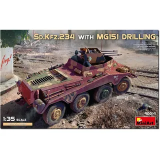 Other 1:35 Dt. Sd.Kfz.234 m. MG151 Drilling