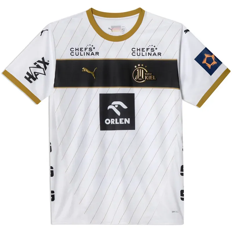 PUMA THW Kiel CL Trikot Kinder 03 - PUMA white/victory gold 152