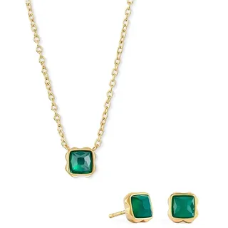 Coeur de Lion Schmuck-Set 1301/54-0500 - grün