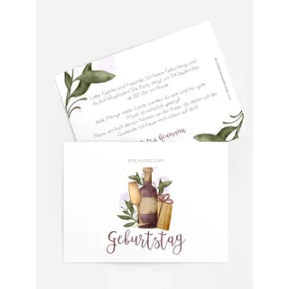 Einladungen zum Geburtstag  selbst gestalten mit Spruch und Fotos im Onlinedesigner bei Meine-Kartenmanufaktur.de