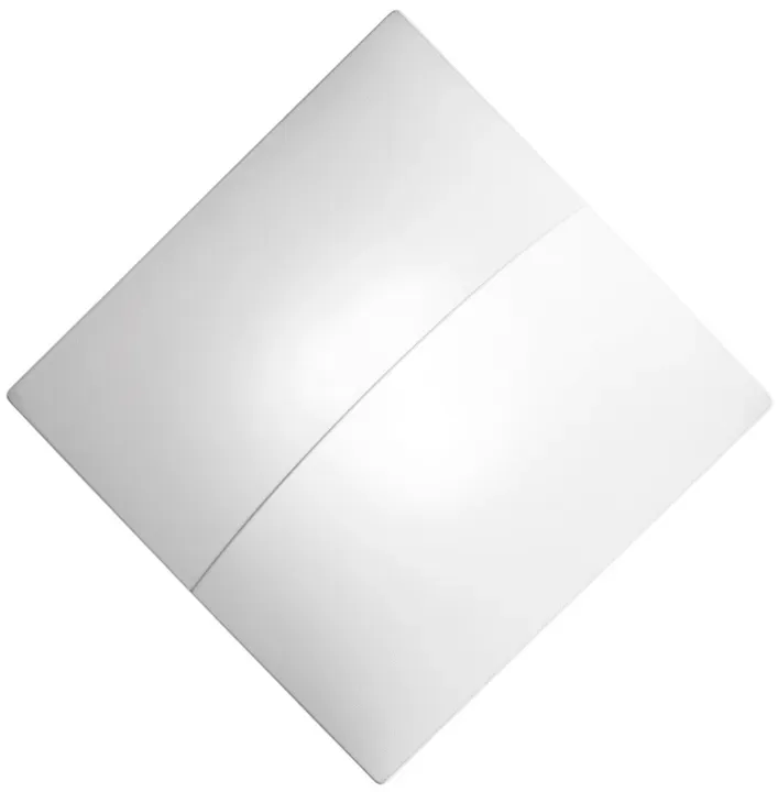 Stoff für die Deckenlampe Nelly Straight Axo Light - Weiß mit Dekor, 60×60 cm