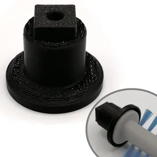 Ersatz Bürstenhalter passend für AEG CX7 Akku-Staubsauger - Bürste Halterung Ersatzteil Reparatur - PrintBTW Made in Germany