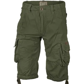 Alpha Industries Jet Cargo Shorts Dark Olive 38
