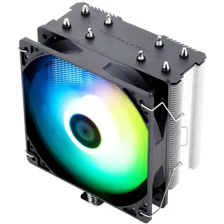 Thermalright AssassinX120 SE ARGB CPU Luftkühler, AX120 SE ARGB, 4 Heat Pipes, TL-C12C-S PWM Leise Fan CPU Kühler mit S-FDB Lager, Für AMD AM4/Intel 1700/1150/1151/1200, Kompatibel mit Desktop