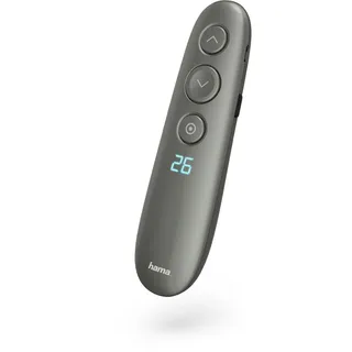 Hama 139917 Präsentator Mit Laserpointer - Grey
