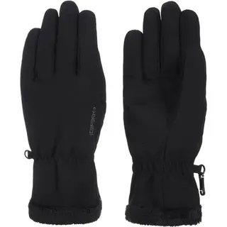 ICEPEAK Damen Handschuhe HANAU, SCHWARZ, S