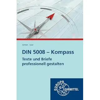 Europa Lehrmittel Verlag Gertsen, C: DIN 5008 - Kompass