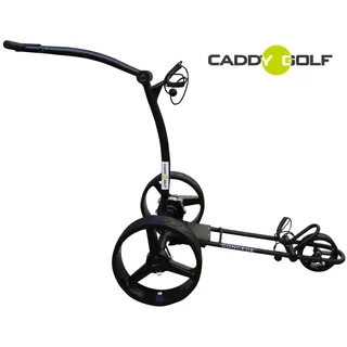 LITHIUM CADDY-GOLF concede ELEKTRO TROLLEY schwarz TIMER MEMORY 350W MOTOR