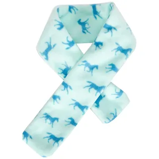 Playshoes Unisex Kinder Fleece-Steckschal Pferde, one size