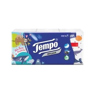Tempo Taschentücher Mini Pack (9x5 St)