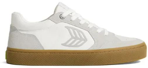 Cariuma Vallely Skate M - Sneakers - Herren - White/Grey/Brown - 10,5 US