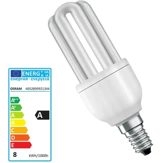 Osram CFLI Lampe DSTAR STICK 8 W/827 220 – 240 V E14