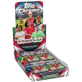 Topps Bundesliga 2024/2025 Chrome Hobby Box - Englisch