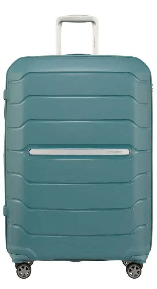 Samsonite Flux Spinner 75/28 Exp Arctic Blue 885391014 Koffer mit 4 Rollen Koffer