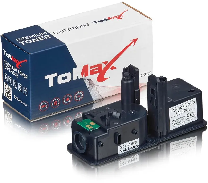 ToMax Premium ersetzt Kyocera 1T02R7CNL0 / TK-5240C Toner Cyan