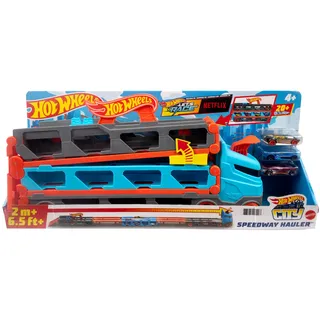 Mattel Hot Wheels 2-in-1 Rennbahn-Transporter