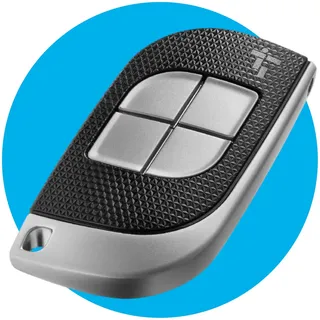 CAME TTSD4RKS 806TS-0230 4-Kanal-Fernbedienung, Rolling Code, Dualfrequenz 868,32 MHz und 433,92 MHz, Polycarbonat/Metalllegierung (Zamak)