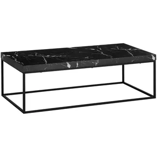 KADIMA DESIGN Couchtisch 120x60x38 cm Sofatisch in Marmor-Optik Modern, Design Wohnzimmertisch Rechteckig, Loungetisch Groß, Kaffeetisch