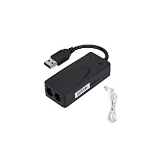 Normales DFÜ Modem, Faxmodem Dual Port USB2.0 56K Externer Modemtreiber für XP