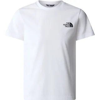 The North Face Simple Dome Kinder T-Shirt-Weiss-M