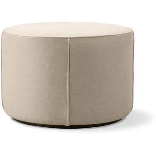 Fredericia Mono Pouf, Ø 55 cm, grand linen 0024