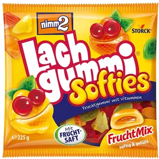 nimm2® Lachgummi Softies Fruchtgummi 225,0 g, 1 Pack