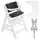 Set inkl. Sitzkissen und Essbrett Alpha Tray white