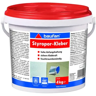 Baufan Styroporkleber 4 Kg Lösemittelfreier Bastelkleber