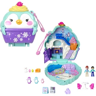 POLLY POCKET Winterliche Pinguin Schatulle HRD34