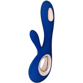 LELO Soraya Wave Wiederaufladbarer Rabbt-Vibrator - Blue