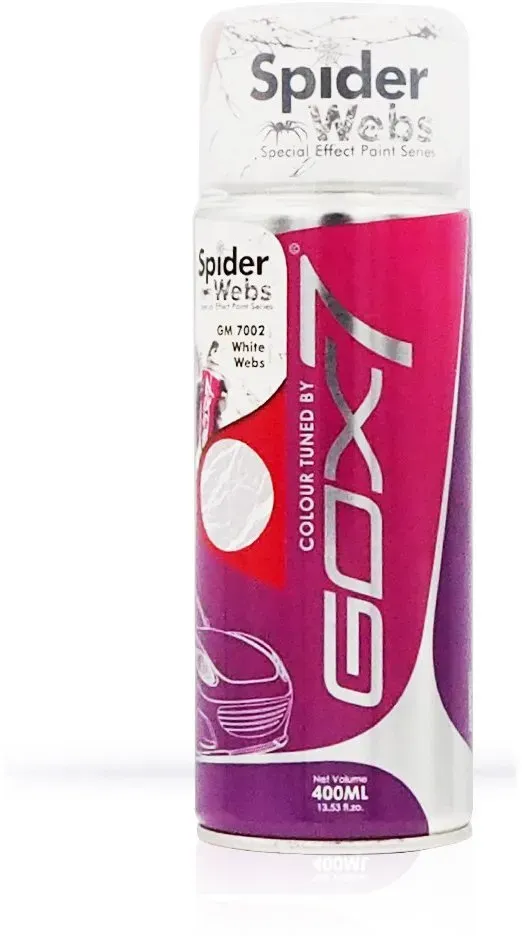 Gox7 Lackspray Spider Web in BLACK WEBS Spinnennetze Spezialeffektfarbe 400ml