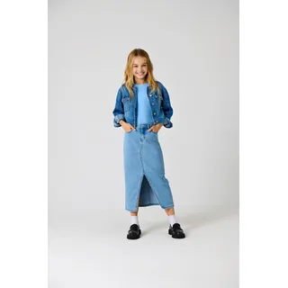 KIDS ONLY KOGSIRI FRONT SLIT SKIRT DNM GUA NOOS«, blau
