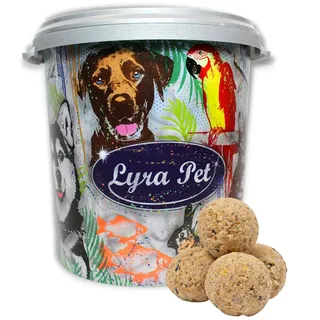 Lyra Pet 100 Stk. Lyra Pet® Meisenknödel ohne Netz à 90 g - 9 kg in 30 L Tonne