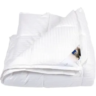 Polydaun Bettdecke Polydaun LIV – 4-Jahreszeiten – antiallergen - Tripleguard-Behandlung - 140x200 cm - Weiß