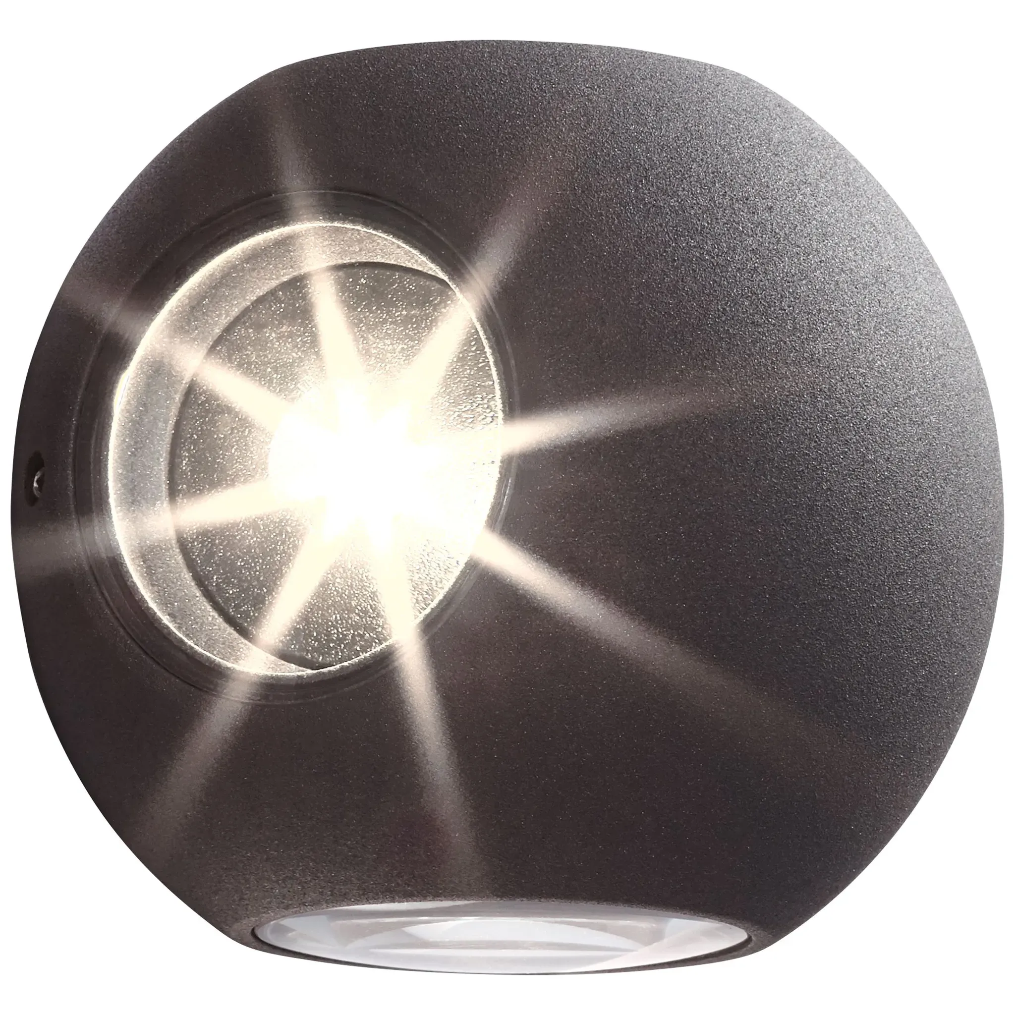 AEG LED Außenwandleuchte Gus anthrazit 4x3W 3000K Warmweiß IP54