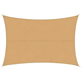 casa pura Wasserabweisendes Sonnensegel rechteckig 300 x 500 cm Sand