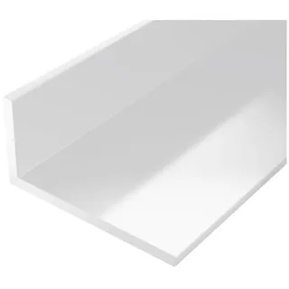 GAH Alberts Winkelprof. ungl.schenkel., ungelocht L2000x B20x H10x S1, 5mm Kunststoff