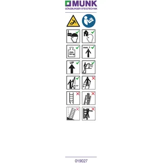 MUNK Aufkleber 19085