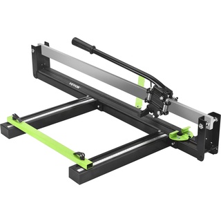 Vevor 800 mm Profi Manueller Fliesenschneider mit präziser Laserpositionierung und rutschfester Gummioberfläche Einzelschiene und Halterung geeignet